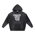 CREATE WITH GOD Vintage Hoodie