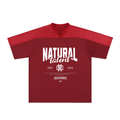 Oversized Mesh V-Neck Soccer Jersey