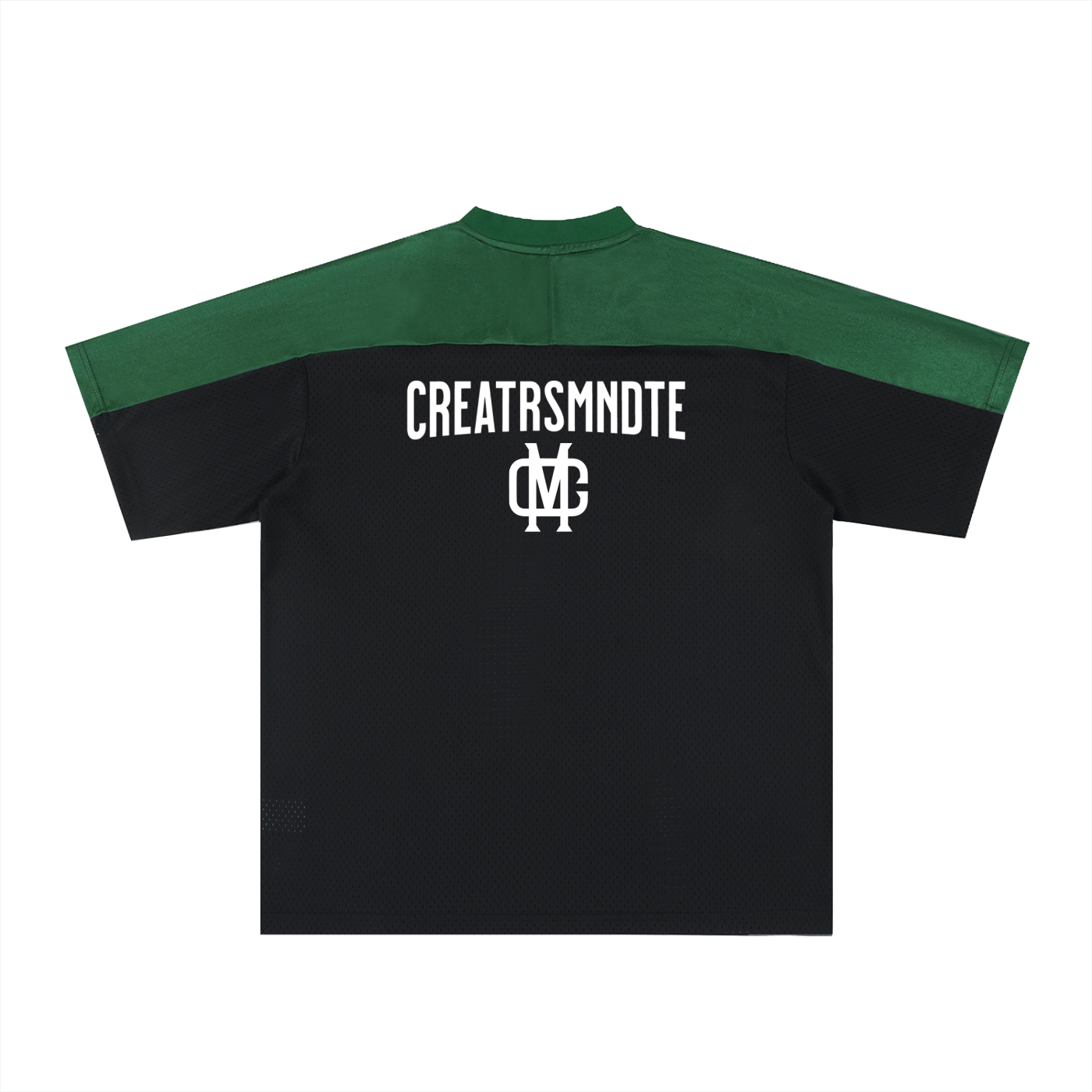 Oversized Mesh V-Neck Soccer Jersey